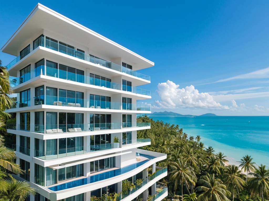 Luxury 4BR Chaweng Condo City Views - Image 1