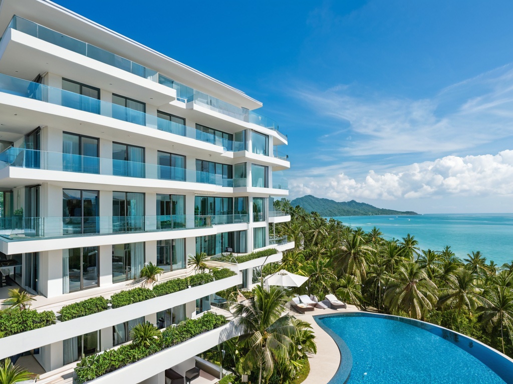 Luxury 4BR Chaweng Condo City Views