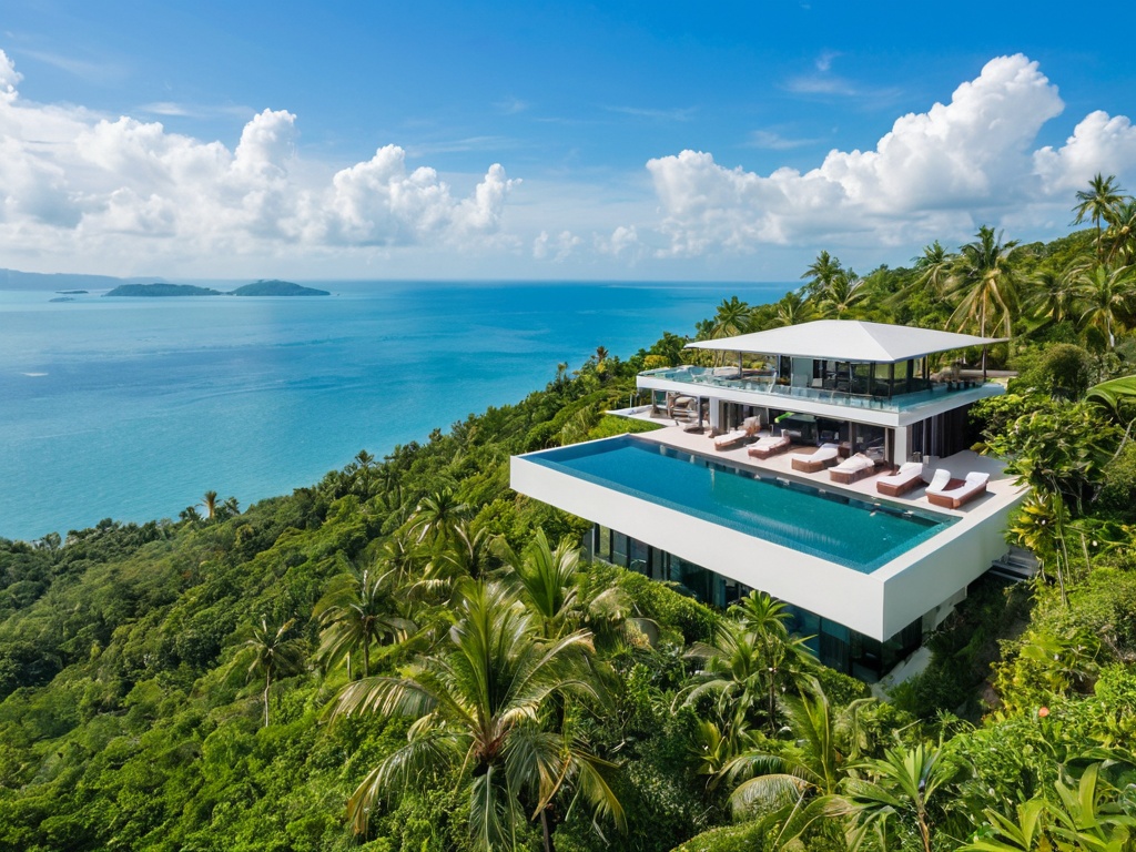 Luxury 7BR Hillside Villa with Ocean Views - Image 1