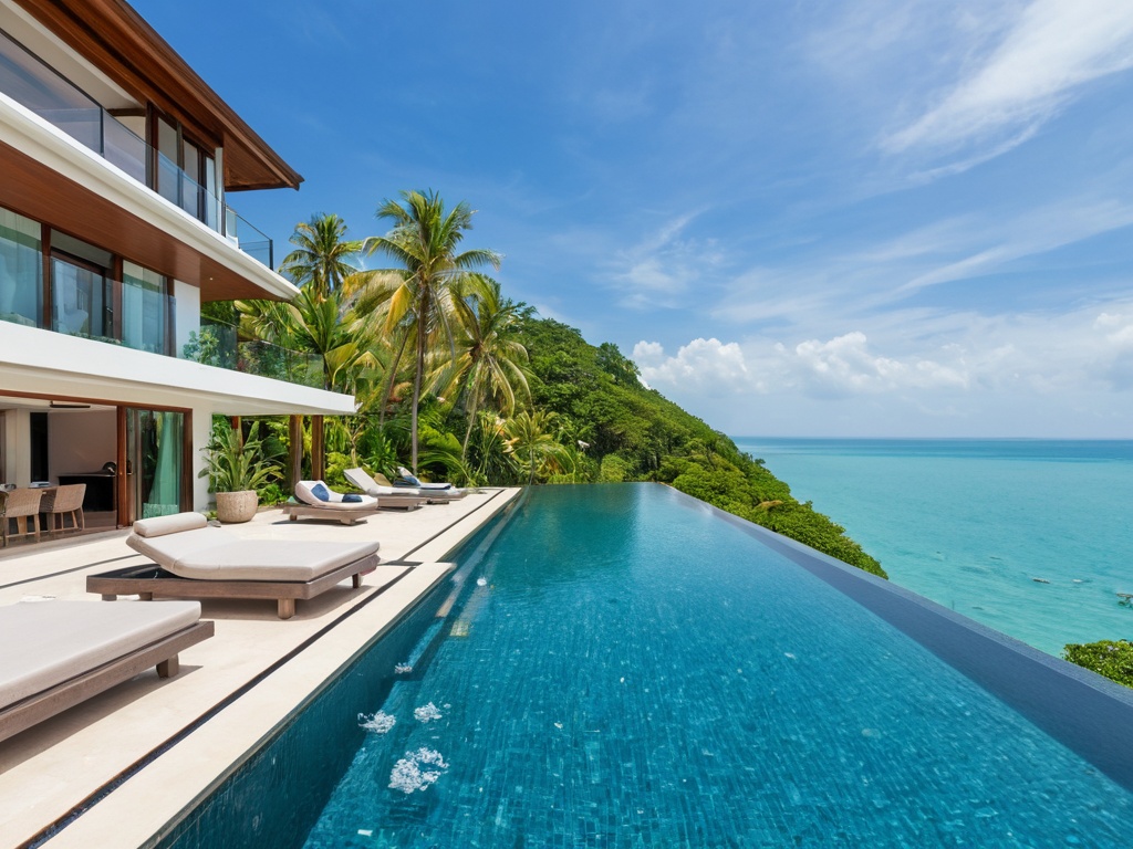 Luxury Beachfront 5BR Villa in Choeng Mon - Image 3