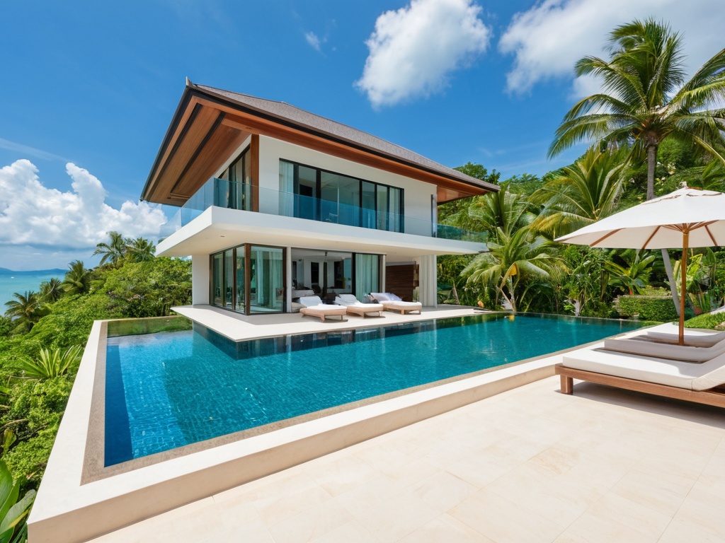 Luxury Beachfront 5BR Villa in Choeng Mon - Image 4