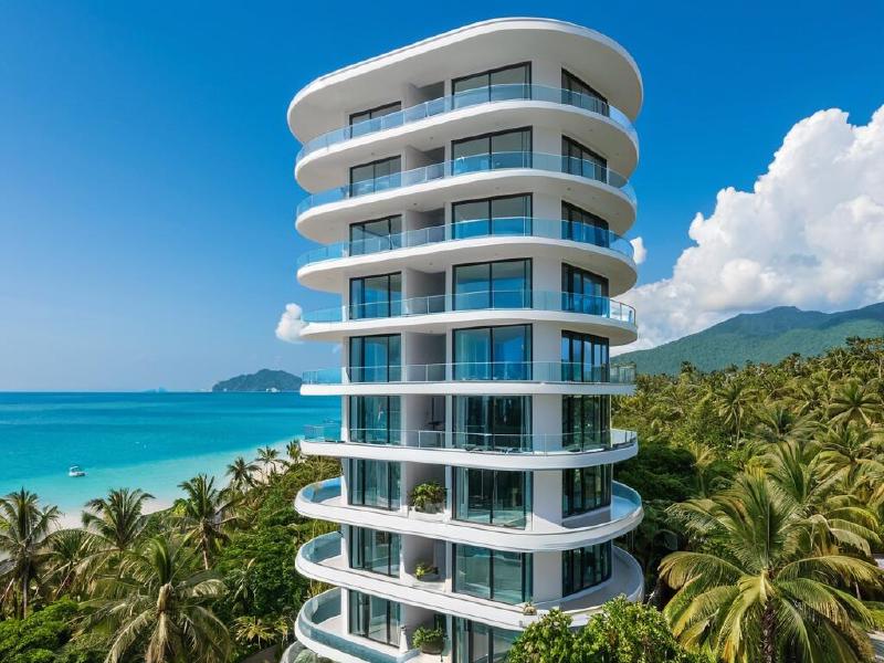 Luxury 4BR Chaweng Condo City Views