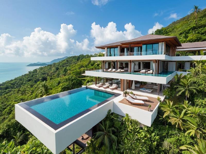 Luxury Beachfront Villa in Bophut