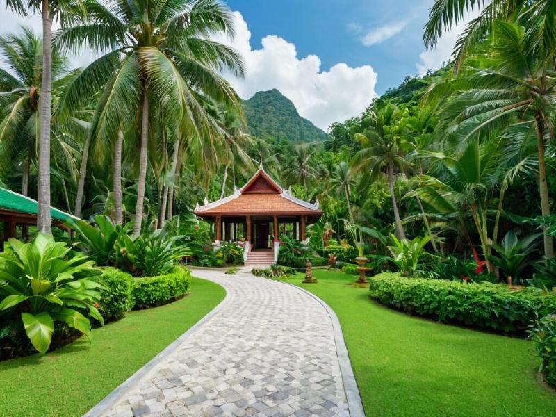 Tropical Garden Villa Maenam